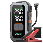 Bupmova Jumpstarter 12V 25000mAh 4500A – Auto Starthulp met Luchtcompressor, Powerbank, LED Zaklamp & SOS Noodlicht