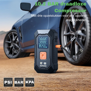 Bupmova Jumpstarter 12V 26800 mAh 4500A – Auto Starthulp met Compressor, Powerbank en SOS Noodlicht